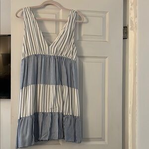 Striped Sleeveless Dress